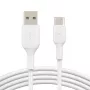 USB-Kabel Belkin BoostCharge CAB001BT1MWH 1m USB A auf USB C Weiß