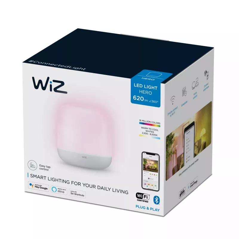 WiZ Smart Lighting LED-Lampe 9W Wi-Fi/Bluetooth