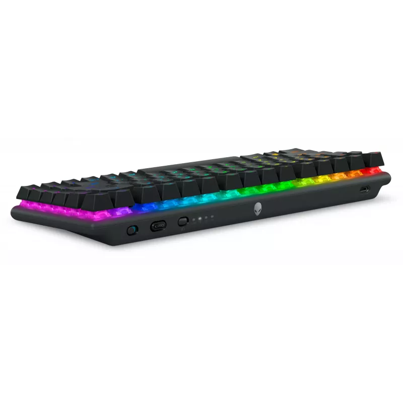 Alienware Pro Wireless Gaming Tastatur USB + RF Wireless + Bluetooth Schwarz