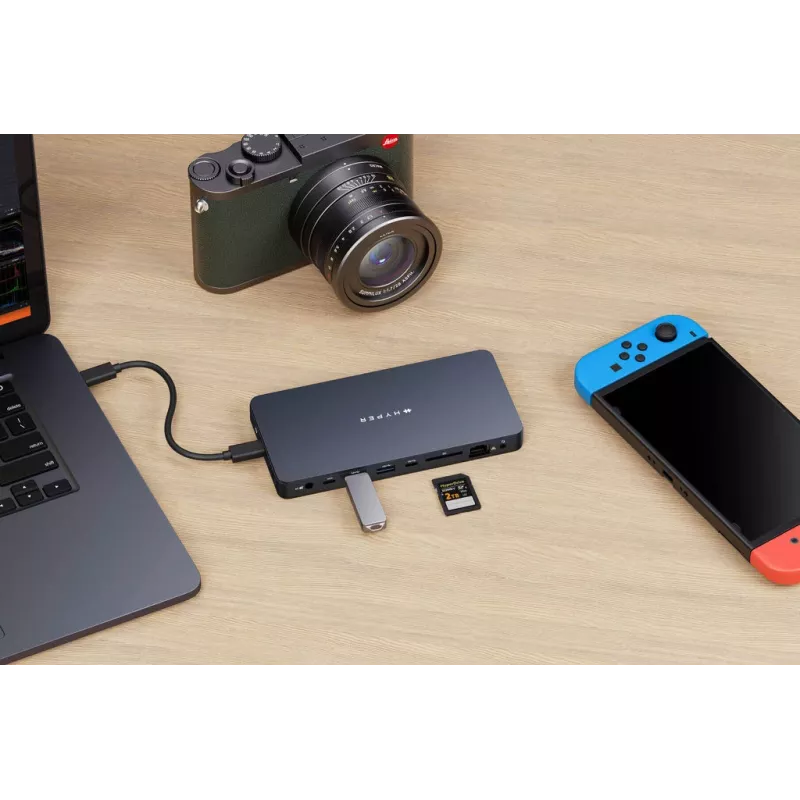 Targus HyperDrive Next Kabelgebundener USB 3.2 Gen 2 (3.1 Gen 2) Type-C Blau