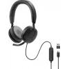 DELL Pro Plus Kabelgebundenes ANC-Headset - WH5024, Kabelgebunden, Telefonate/Musik, 20 - 20000 Hz, 189 g, Headset, Schwarz