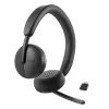 DELL Pro Wireless Headset - WL3024, Kabelgebunden & Kabellos, Telefonie/Musik, 20 - 20000 Hz, 182 g, Headset, Schwarz