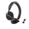 DELL Pro Wireless Headset - WL3024, Kabelgebunden & Kabellos, Telefonie/Musik, 20 - 20000 Hz, 182 g, Headset, Schwarz