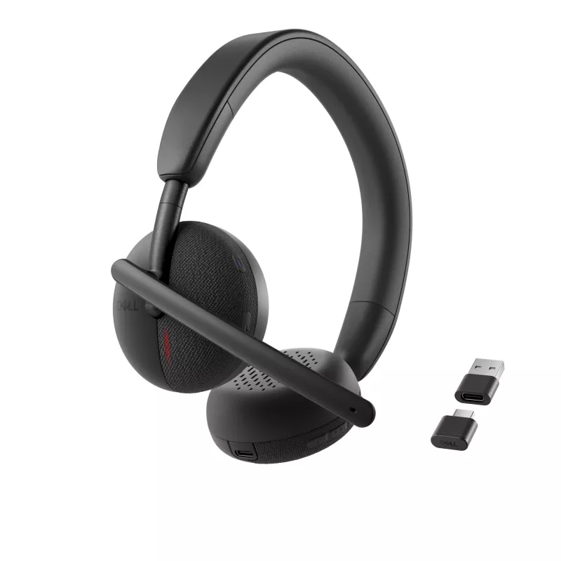 DELL Pro Wireless Headset - WL3024, Kabelgebunden & Kabellos, Telefonie/Musik, 20 - 20000 Hz, 182 g, Headset, Schwarz