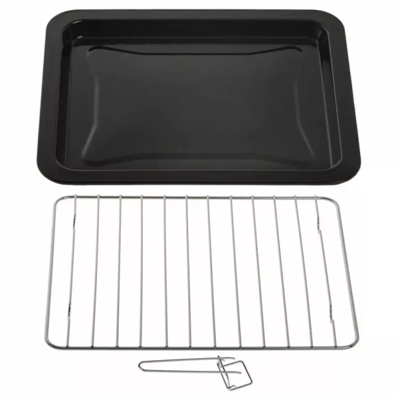 Elektrischer Tischbackofen Adler AD 6024 — kompakt, 22 l Fassungsvermögen, 1300 W, schwarz