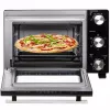 Elektrischer Tischbackofen Adler AD 6024 — kompakt, 22 l Fassungsvermögen, 1300 W, schwarz