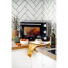 Elektrischer Tischbackofen Adler AD 6024 — kompakt, 22 l Fassungsvermögen, 1300 W, schwarz