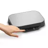 Küchenwaage Caso KitchenDuo 03291 — digitale Küchenwaage, Edelstahl & schwarz, LED-Anzeige, 5 kg Kapazität, Tara-Funktion