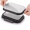 Küchenwaage Caso KitchenDuo 03291 — digitale Küchenwaage, Edelstahl & schwarz, LED-Anzeige, 5 kg Kapazität, Tara-Funktion