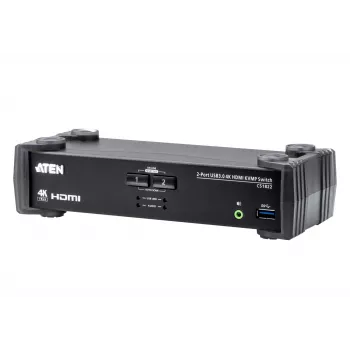 ATEN 2-Port USB 3.0 4K HDMI KVMP™ Switch mit Audio-Mixer-Modus