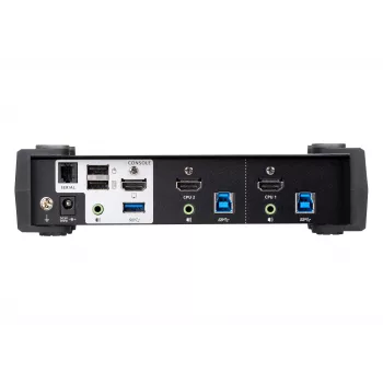 ATEN 2-Port USB 3.0 4K HDMI KVMP™ Switch mit Audio-Mixer-Modus