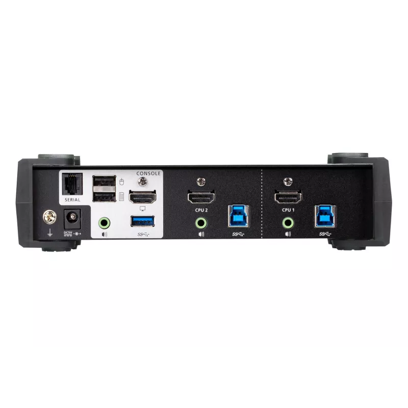 ATEN 2-Port USB 3.0 4K HDMI KVMP™ Switch mit Audio-Mixer-Modus