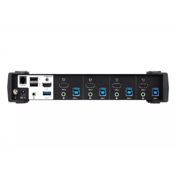 ATEN 4-Port USB 3.0 4K HDMI KVMP™ Switch mit Audio-Mixer-Modus