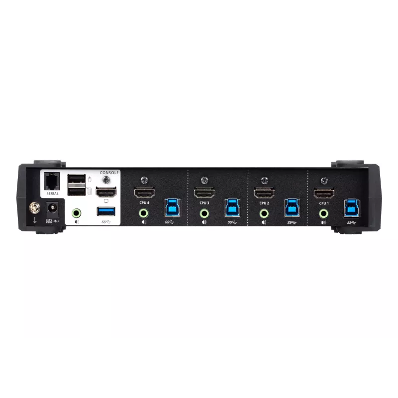 ATEN 4-Port USB 3.0 4K HDMI KVMP™ Switch mit Audio-Mixer-Modus