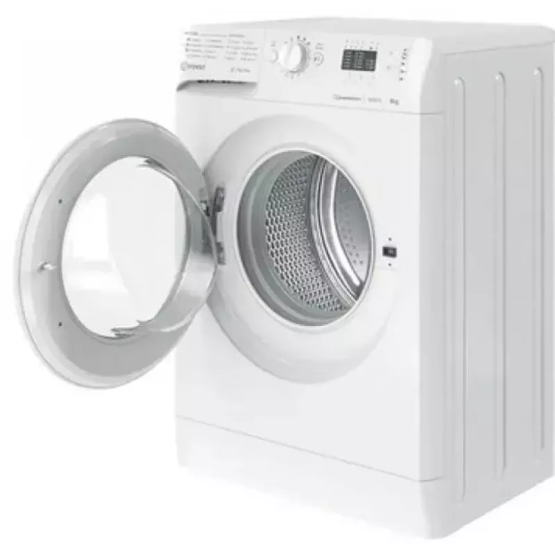 Frontlader-Waschmaschine INDESIT MTWSA 61294 W EE, 6 kg, Invertermotor, Energieeffizienzklasse C