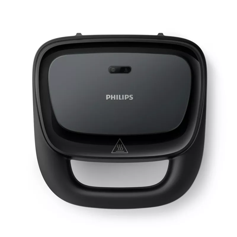 Sandwichmaker Philips HD2330/90, 1 Sandwich, 750 W, schwarz