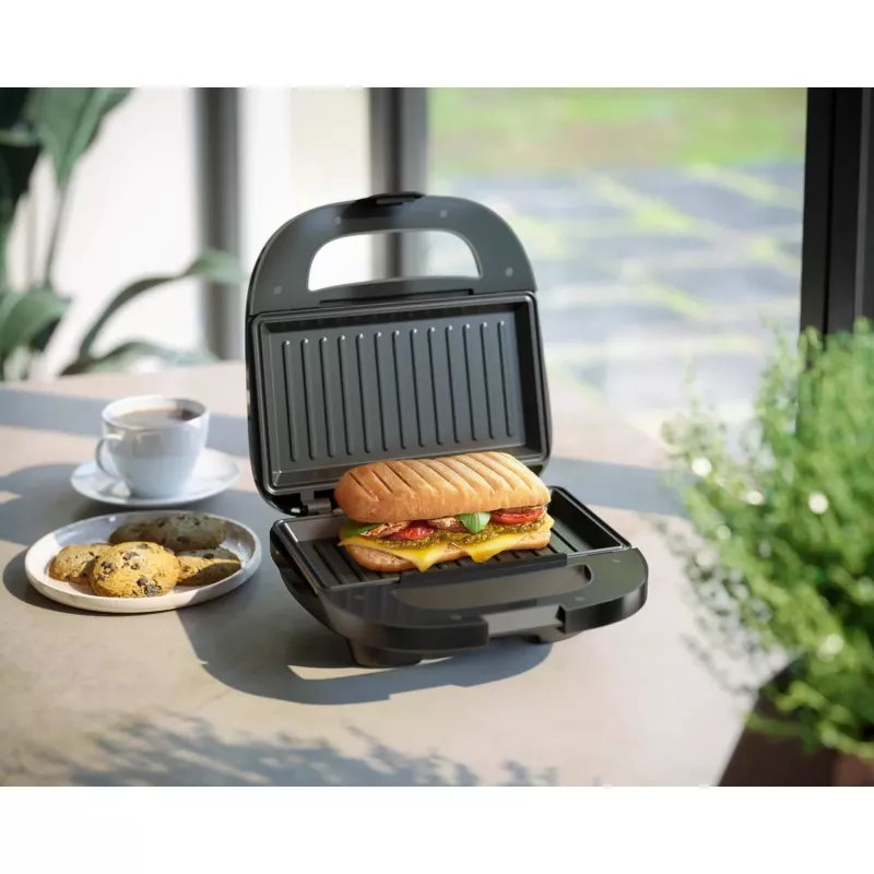 Sandwichmaker Philips HD2330/90, 1 Sandwich, 750 W, schwarz