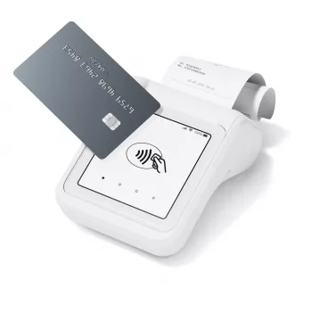 SumUp Solo Printer smart card reader Batterie Wi-Fi White
