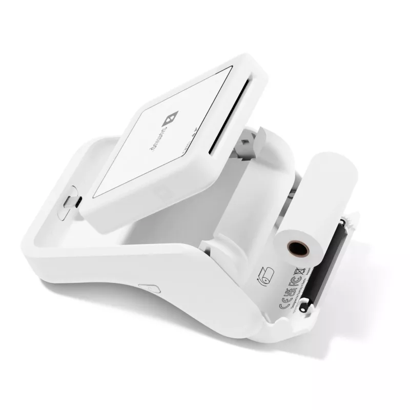 SumUp Solo Printer smart card reader Batterie Wi-Fi White