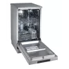 Freistehender Geschirrspüler Gorenje GS520E15S, schmal 45 cm, 9 Maßgedecke, 47 dB, grau