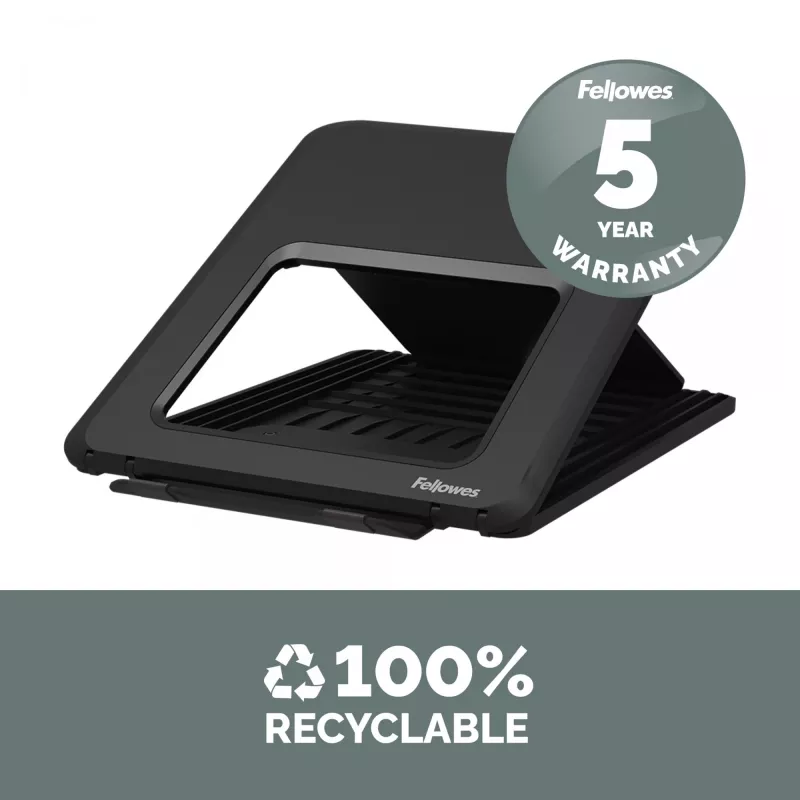 Fellowes Laptop-Ständer für den Schreibtisch - Breyta verstellbarer Laptop-Riser