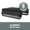 Fellowes Computer Monitor Stand mit 3 Höheneinstellungen - Breyta Monitorerhöhung mit Kabelmanagement - Ergonomischer, verstellbarer Monitorständer für Computer - Max. Gewicht 15 kg - Schwarz