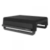 Fellowes Computer Monitor Stand mit 3 Höheneinstellungen - Breyta Monitorerhöhung mit Kabelmanagement - Ergonomischer, verstellbarer Monitorständer für Computer - Max. Gewicht 15 kg - Schwarz