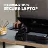 Fellowes Laptoptasche mit integriertem Laptopständer - Breyta Abschließbare Laptoptasche für hybrides Arbeiten & Laptops bis zu 14 Zoll/4 kg - Schwarz