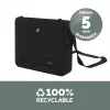 Fellowes Laptoptasche mit integriertem Laptopständer - Breyta Abschließbare Laptoptasche für hybrides Arbeiten & Laptops bis zu 14 Zoll/4 kg - Schwarz