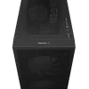 PC-Gehäuse DeepCool CH360 DIGITAL Micro Tower, gehärtetes Glas, microATX/Mini-ITX, vorne 2x140mm, integriertes Display, USB-C
