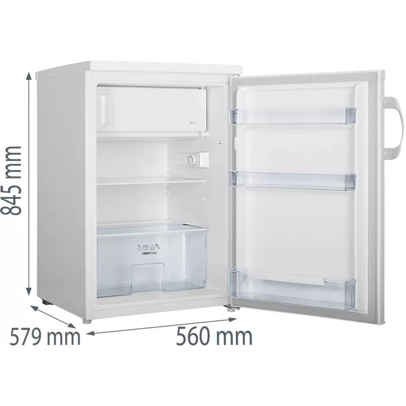 Gorenje RB492PW Kombi-Kühlschrank Freistehend 119 L Weiß
