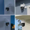 IP-Überwachungskamera Reolink TrackMix W760 4K, 8 MP, 3840×2160, Wi‑Fi & Ethernet, PTZ (355° Schwenk, 90° Neigung), 30 m Nachtsicht, IP65