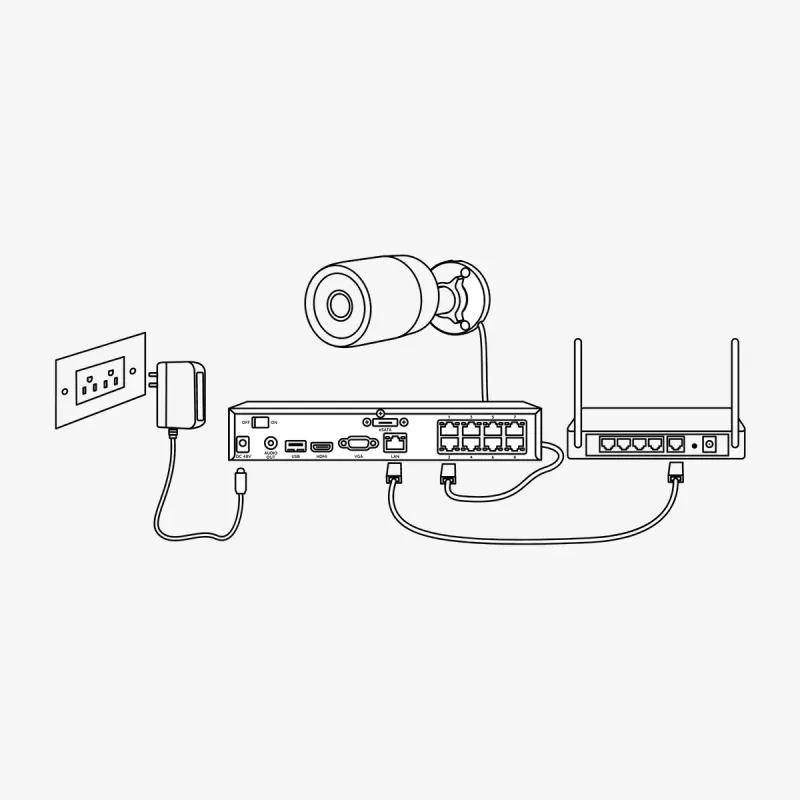 IP-Überwachungskamera Reolink P324 5 MP PoE, 2880×1616, 2,8 mm, 30 fps, IP66, PoE/DC, Nachtsicht 30 m