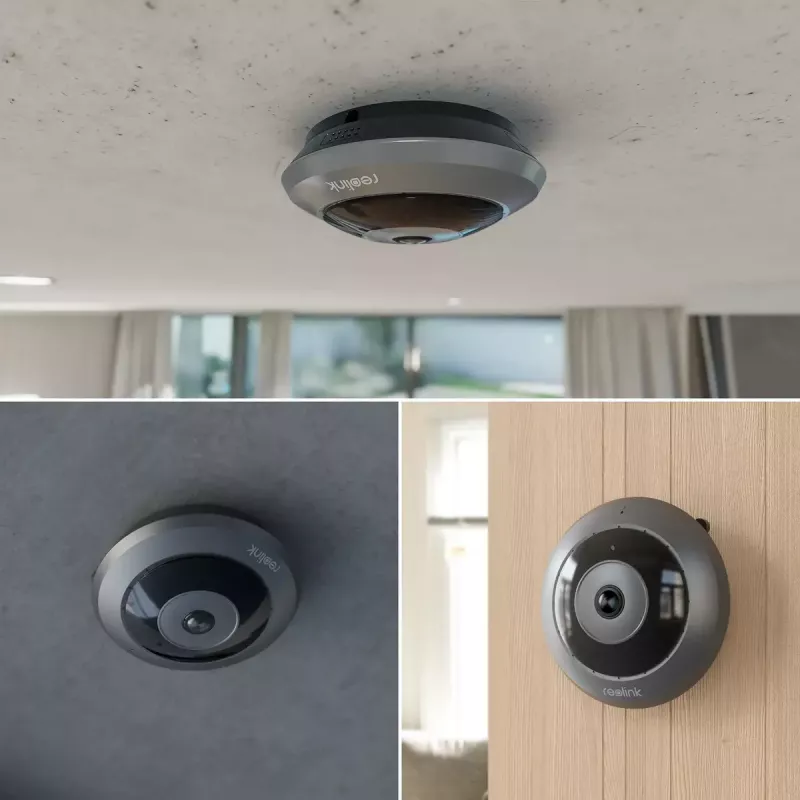 IP-Sicherheitskamera Reolink Fisheye P520 6MP Dome, 2560×2560, 180° Fisheye, PoE/DC, microSD bis zu 256 GB