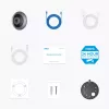 IP-Überwachungskamera Reolink W520 6MP Innenbereich 360°-Ansicht, 2560×2560, H.265, Wi‑Fi & Ethernet