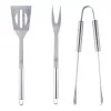 Grillbesteck-Set Adler AD 6728 — 3-teilig, Spieße und Gabel aus Edelstahl