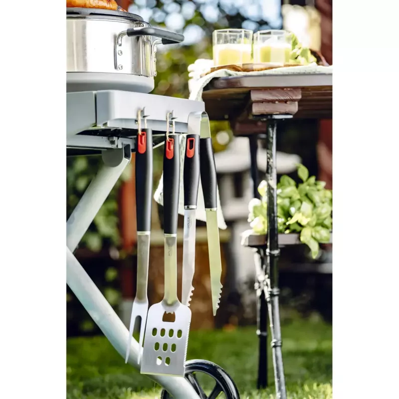 Grillbesteck-Set Adler AD 6727 — Edelstahl, 4-teilig