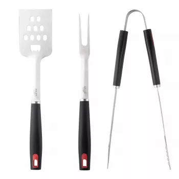 Grillbesteck-Set Adler AD 6727 — Edelstahl, 4-teilig