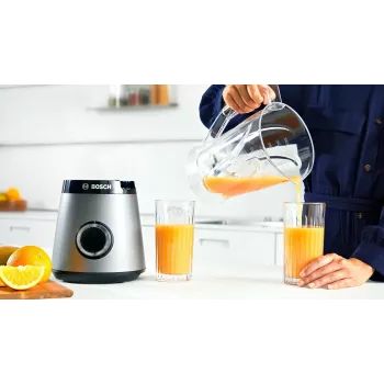 Bosch Serie 4 MMB6141S Mixer 1,5 l Standmixer 1200 W Silber