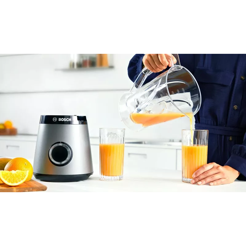 Bosch Serie 4 MMB6141S Mixer 1,5 l Standmixer 1200 W Silber