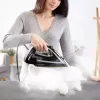 Tefal Puregliss FV8062E0 Bügeleisen Trocken- & Dampfbügeleisen Durilium AirGlide Autoclean-Bügelsohle 3000 W Schwarz, Grau