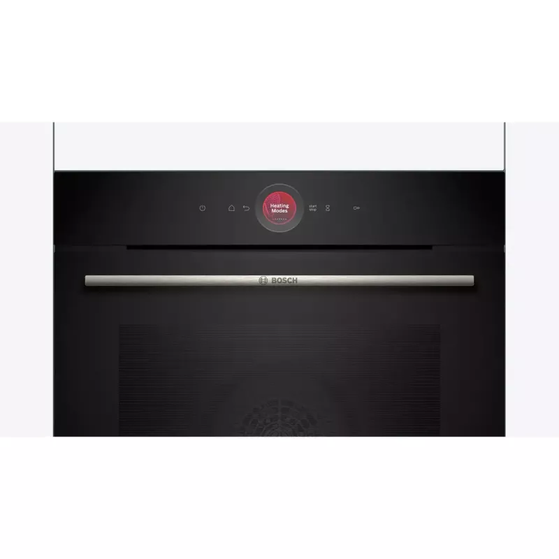 Einbau-Backofen Bosch Serie 8 HBG7721B1 — elektrisch, 71 L, Pyrolyse-Selbstreinigung, Touch-Bedienung, Wi‑Fi, Halogenlampe, schwarz