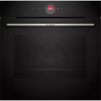 Einbau-Backofen Bosch Serie 8 HBG7721B1 — elektrisch, 71 L, Pyrolyse-Selbstreinigung, Touch-Bedienung, Wi‑Fi, Halogenlampe, schwarz