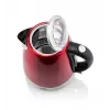Elektrischer Wasserkocher ETA 1,2 L 2100 W Rot — Edelstahl, Wasserstandsanzeige