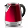 Elektrischer Wasserkocher ETA 1,2 L 2100 W Rot — Edelstahl, Wasserstandsanzeige