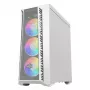 COOLER MASTER Gehäuse Masterbox Lite 520 Mesh Midi Tower Weiß