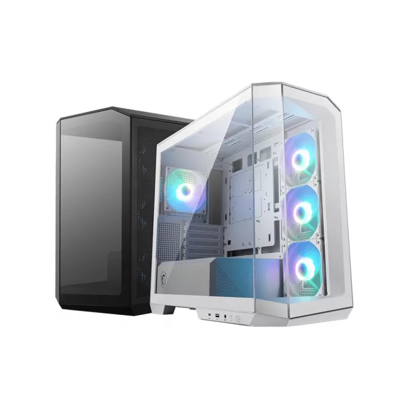 MSI MAG PANO M100R PZ Micro Tower Weiß
