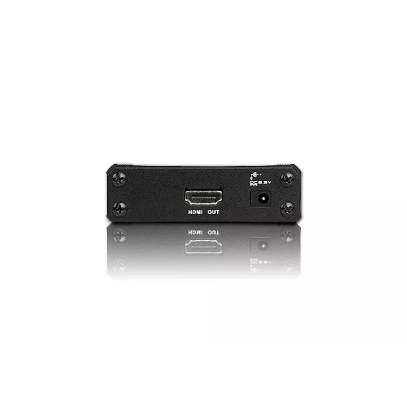 ATEN VGA-zu-HDMI Audio/Video-Konverter, Schwarz, Metall, 1920 x 1080 Pixel, 1920 x 1080 Pixel, 1080p, 16:9