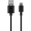 Indoor-Ladegerät GOOBAY 45298 – universelles USB 5V 1m, AC 100–240V, 5 W, schwarz