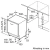 Bosch Serie 4 SMV4EMX71S Geschirrspüler Vollintegriert 14 Maßgedecke